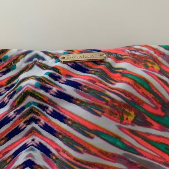 NWT Raisins Women's Multicolor Macrame Side Moderate Bikini Bottom Size L - Picture 4 of 9